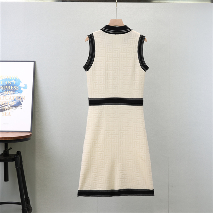 Slim fashion dress temperament sleeveless dress for women