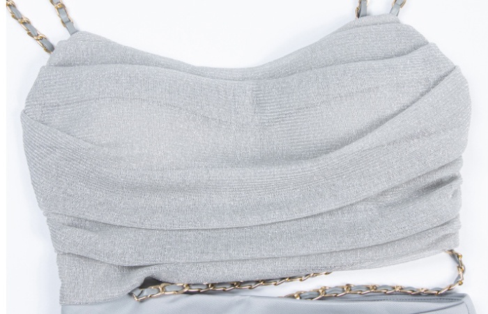 Night show overalls T-back low-cut package hip dress