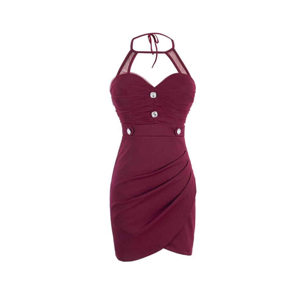 Sling package hip slim T-back sexy temperament formal dress