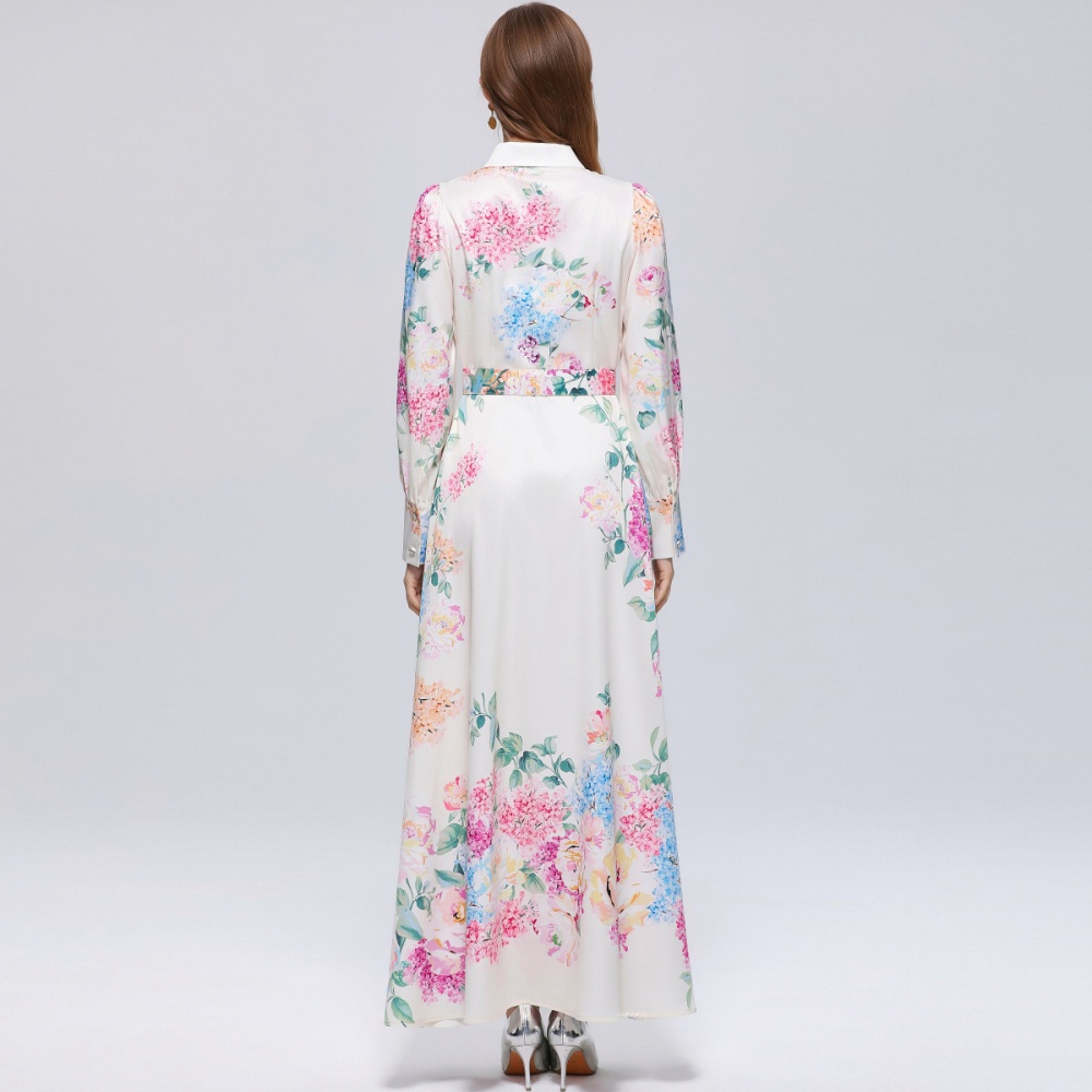 Long slim dress France style formal dress