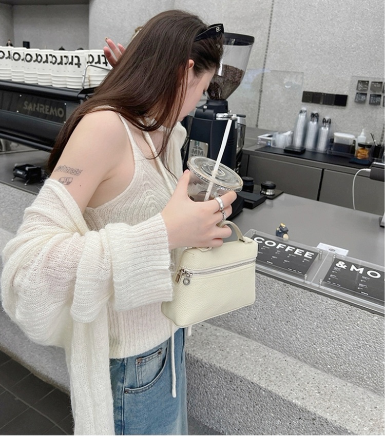 Korean style cardigan temperament coat 2pcs set