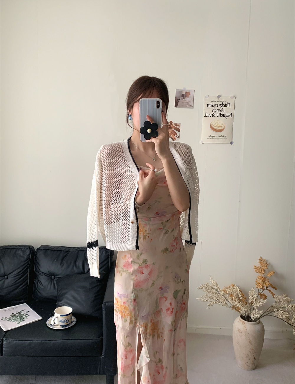 Short sunscreen small shawl knitted outside the ride tops