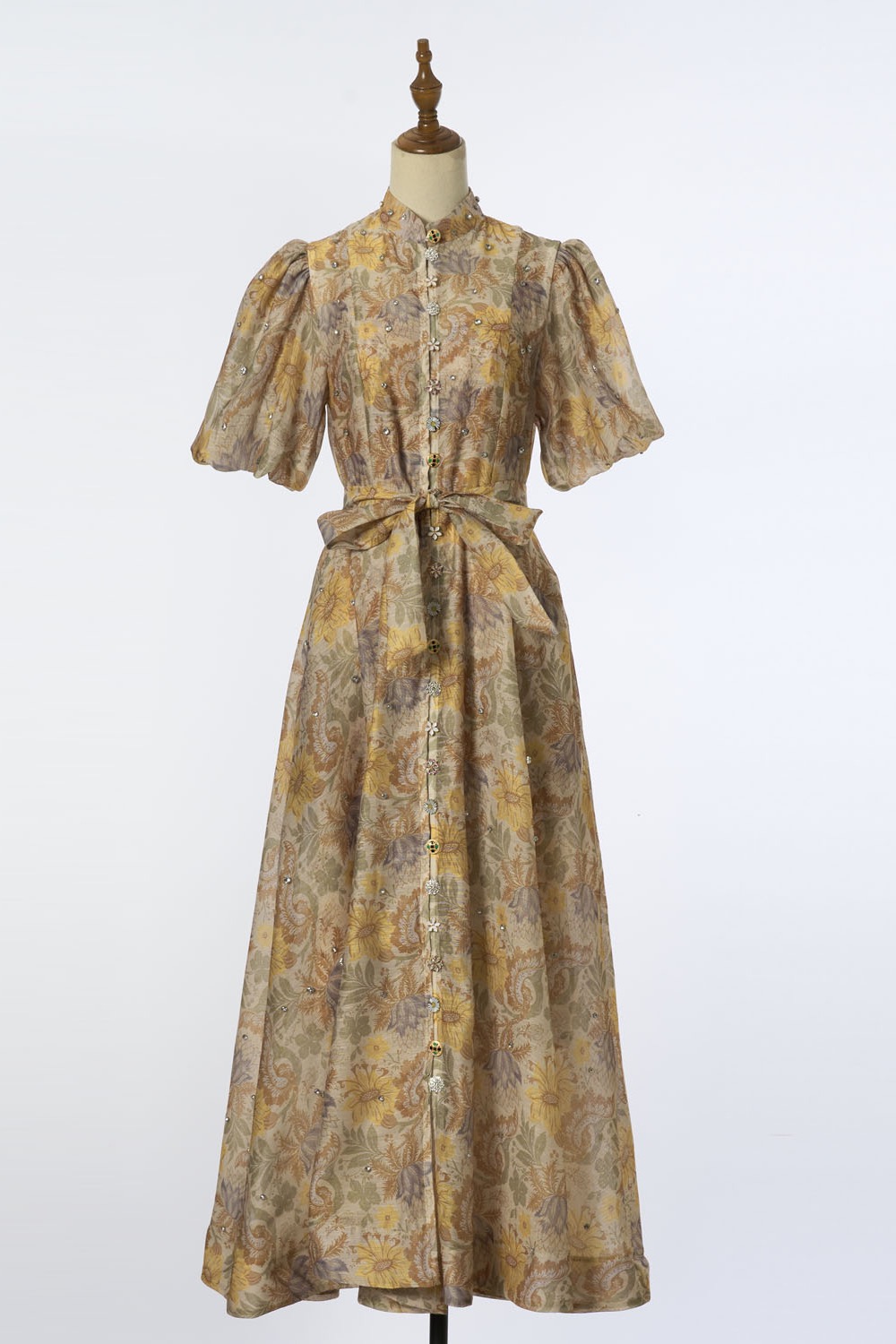 Long frenum fashion dress slim big skirt belt