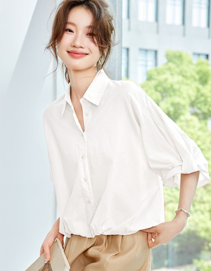 Summer fashion tops short sleeve shirt for women