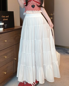 High waist spring and summer tender cake skirt for women