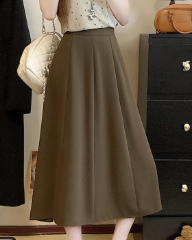 Large yard high waist spring and summer pleated skirt