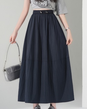 Fashion pocket lined Casual slim autumn skirt