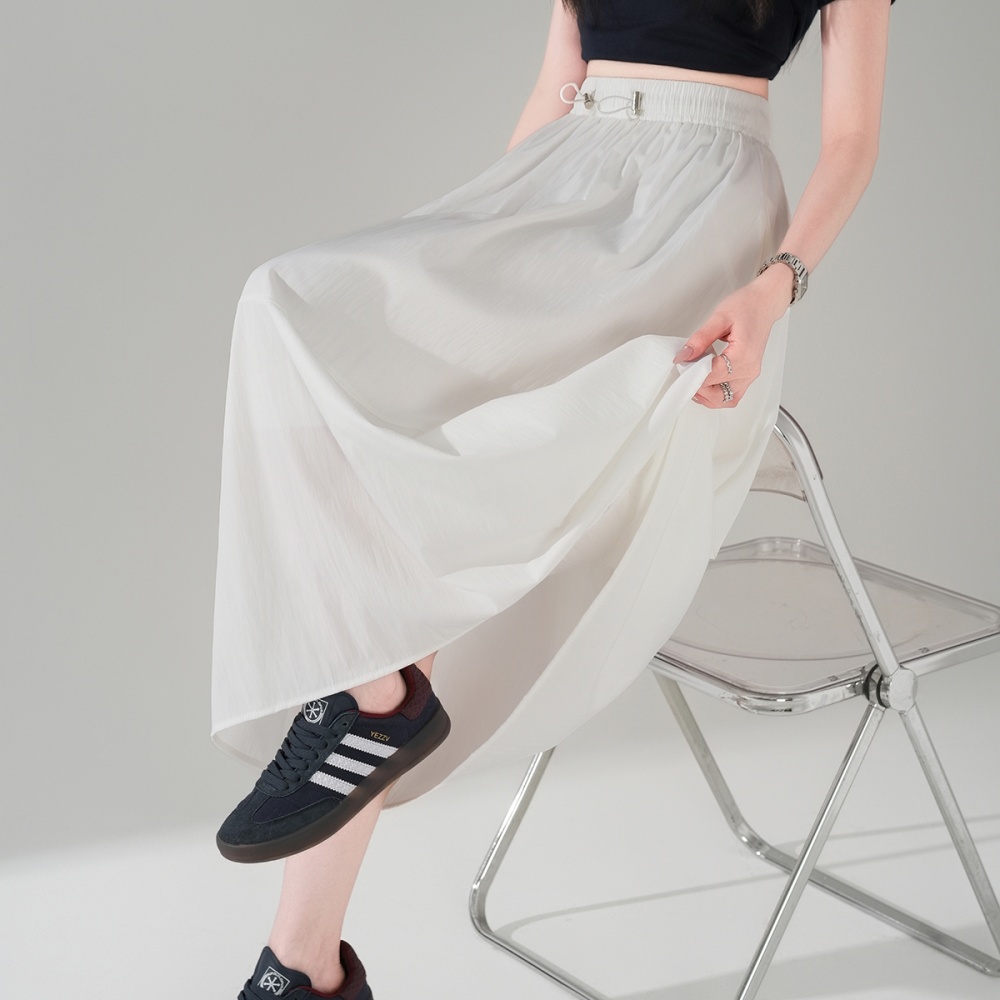 Fashion pocket lined Casual slim autumn skirt