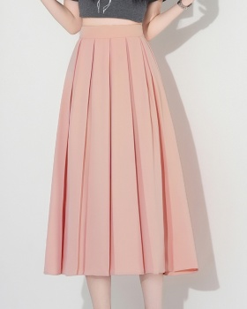Spring and summer pure summer show young A-line skirt