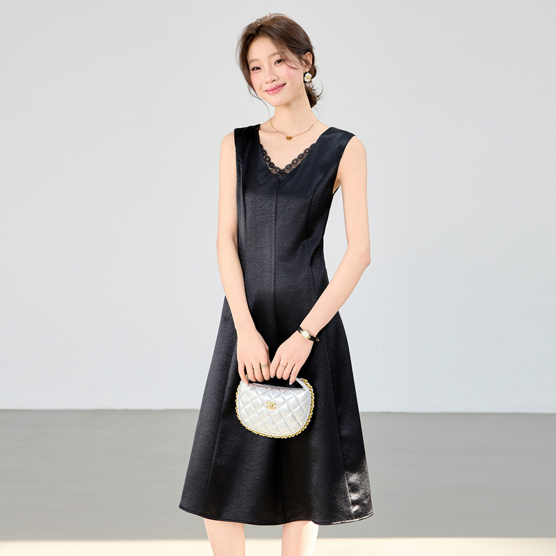 Thin summer business suit profession dress for women