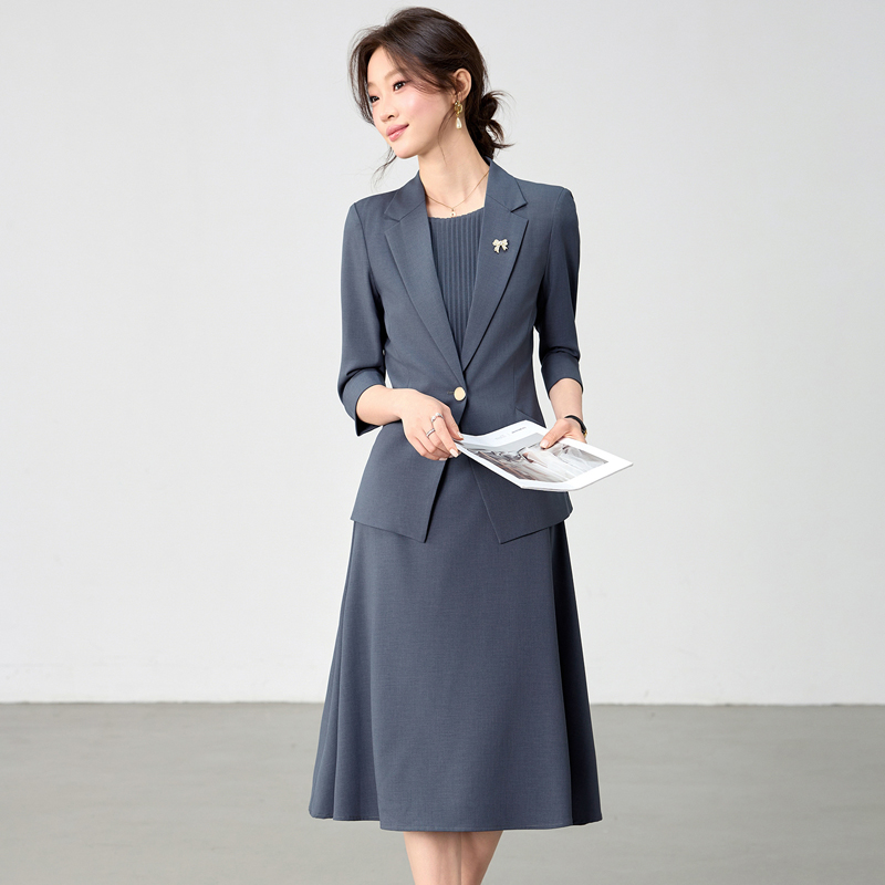 Thin profession coat summer business suit 2pcs set