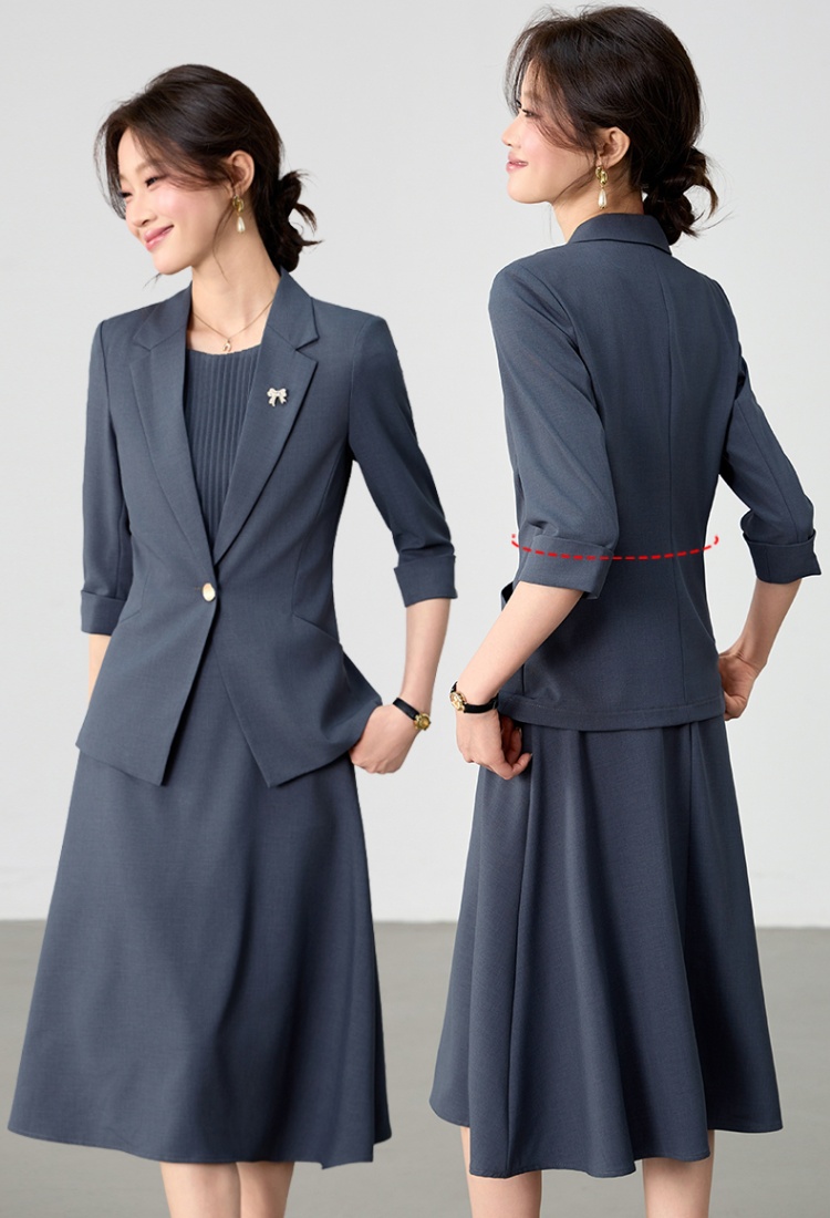 Thin profession coat summer business suit 2pcs set