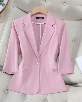 Thin summer business suit profession coat