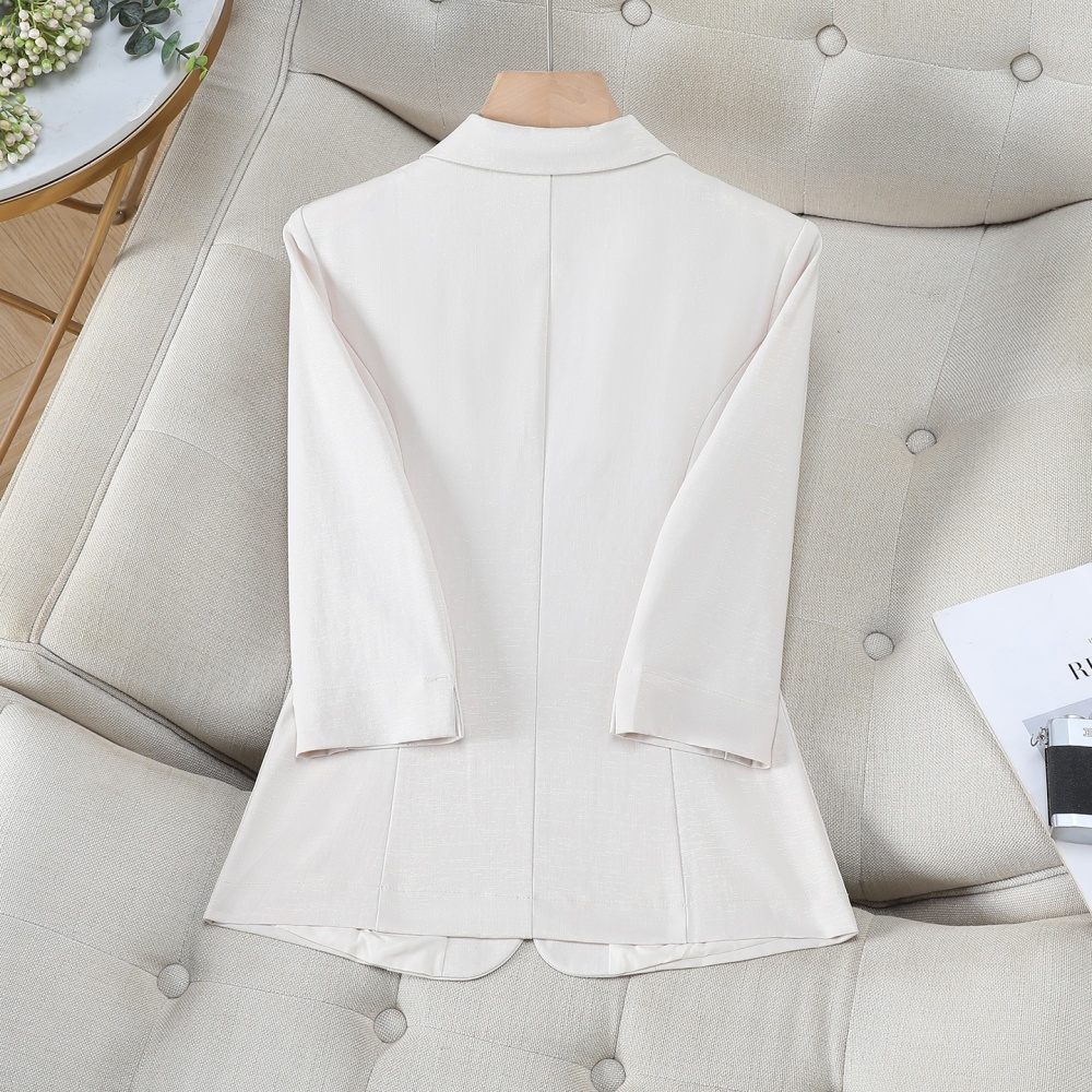 Thin summer business suit profession coat