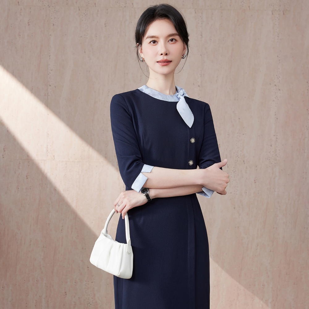 Summer profession dress thin business suit