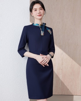 Summer profession business suit thin dress