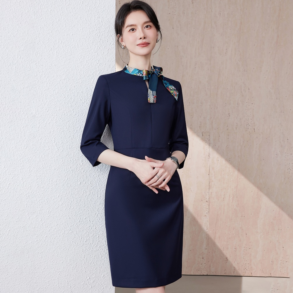Summer profession business suit thin dress
