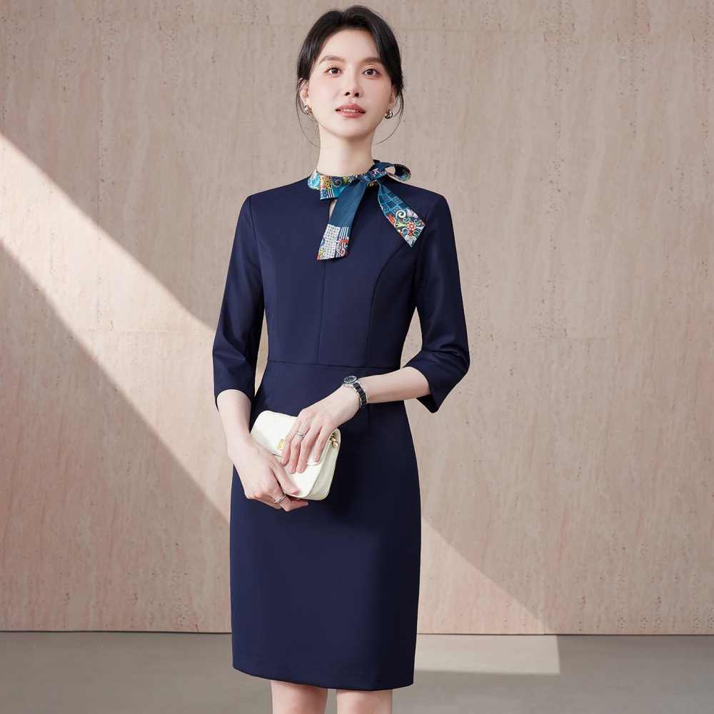 Summer profession business suit thin dress