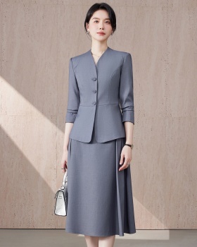 Thin summer coat profession business suit a set for women