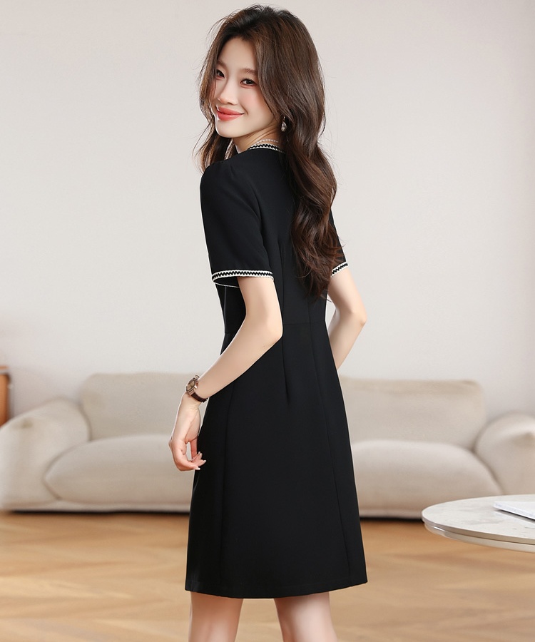 Summer temperament France style slim dress for women