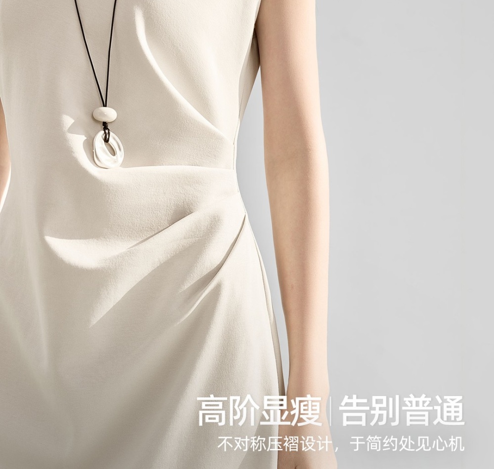 High waist simple jumpsuit slim intellectuality long dress