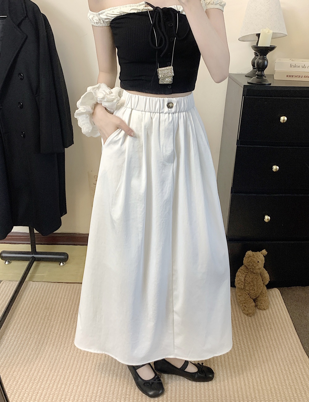 Fashion summer long skirt slim skirt for women