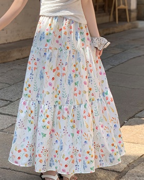 High waist skirt long long skirt for women