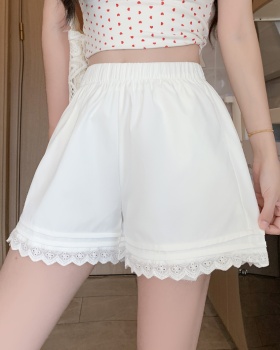 Summer sports shorts small fellow wide leg pants for women