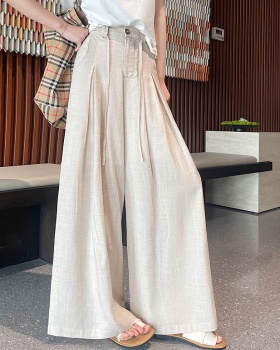 Hold abdomen spring and summer pants light casual pants