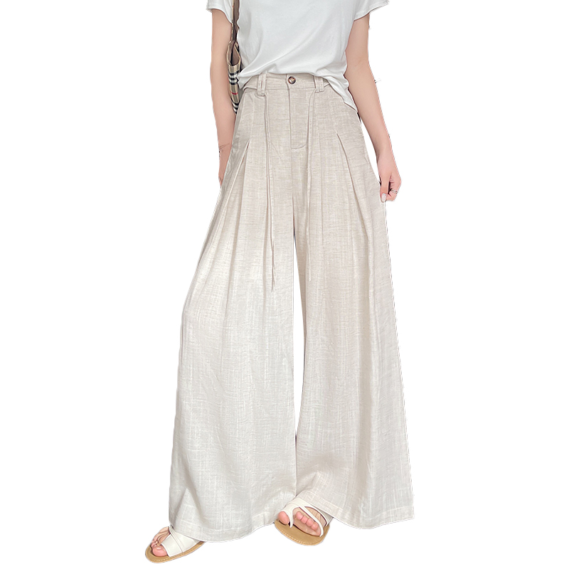 Hold abdomen spring and summer pants light casual pants