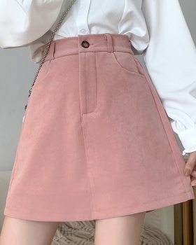 Korean style pants sueding culottes for women