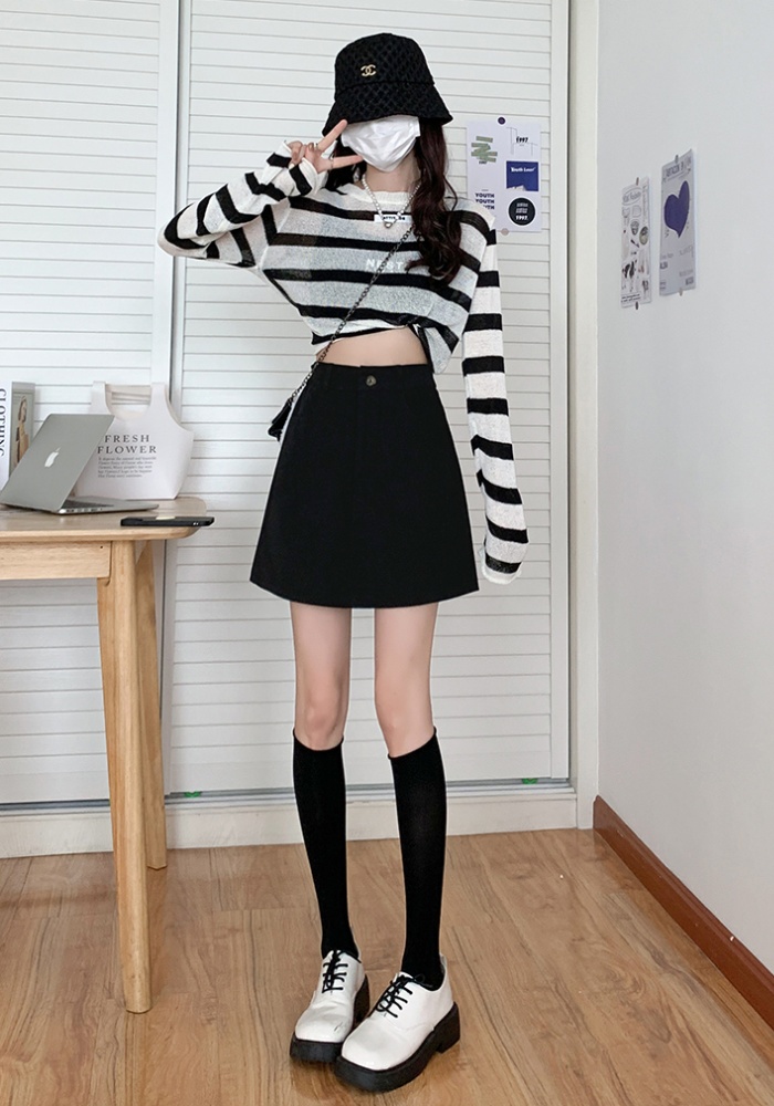 Korean style pants sueding culottes for women