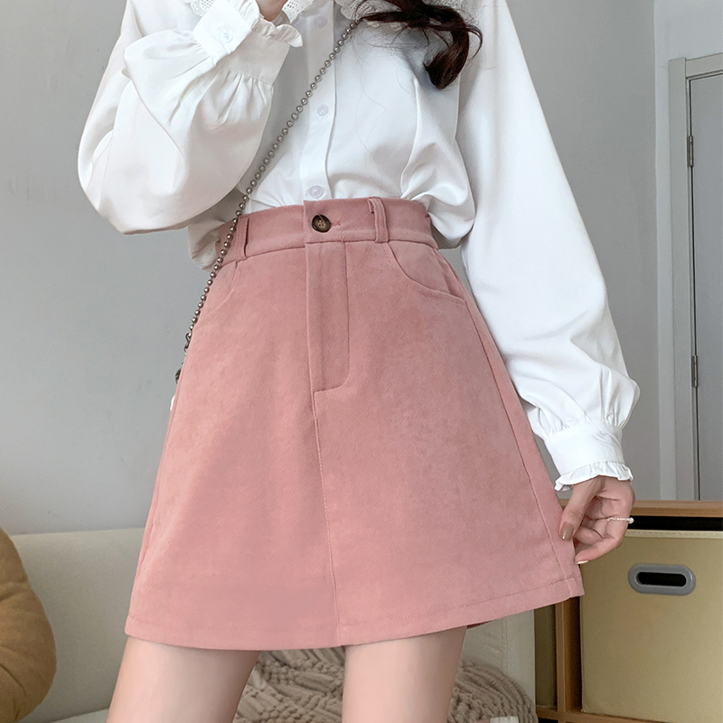 Korean style pants sueding culottes for women