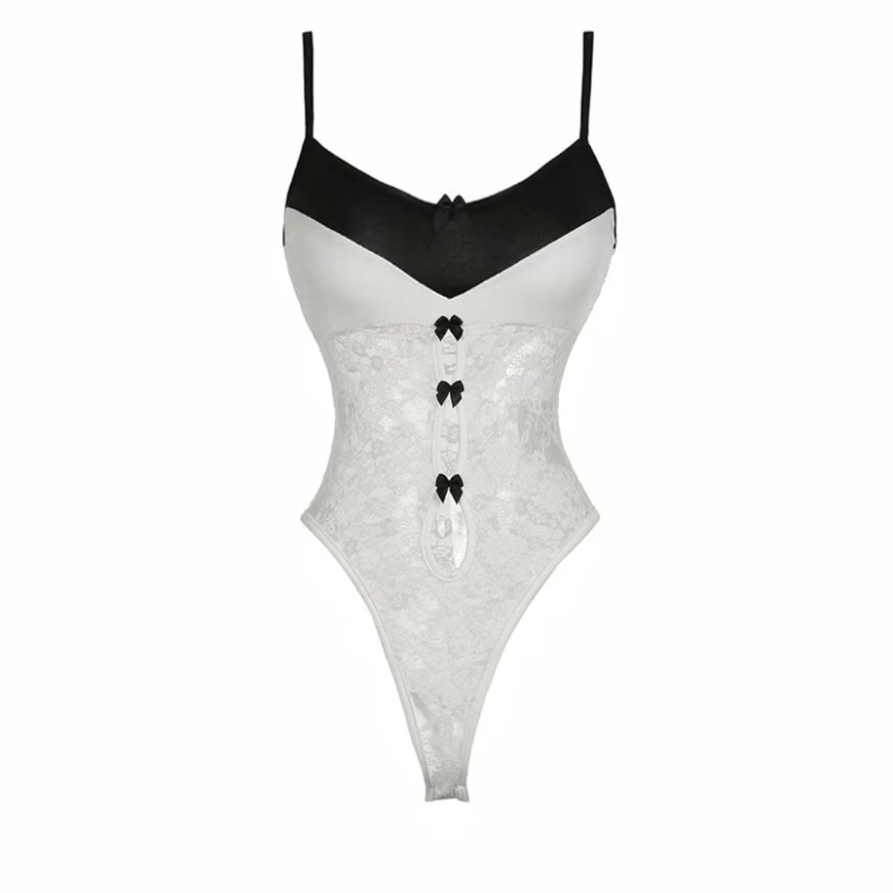 European style spicegirl leotard lace sexy tops for women