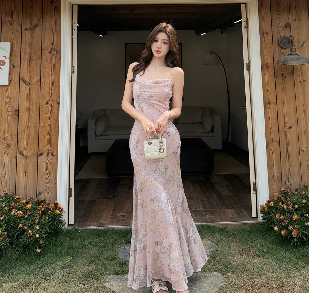 Expected to spend long dress sling dress for women