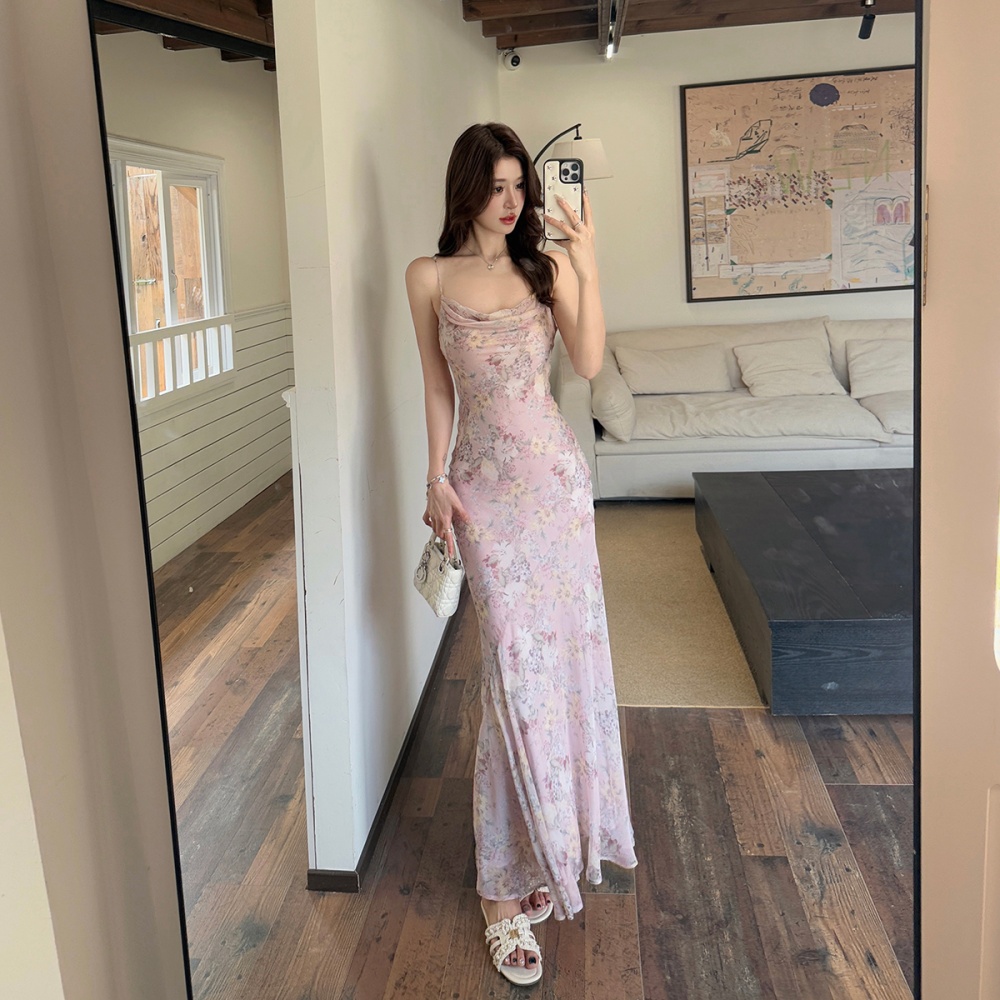 Expected to spend long dress sling dress for women