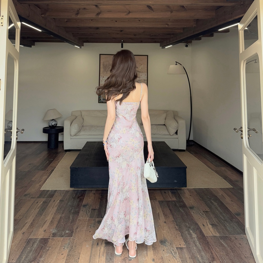 Expected to spend long dress sling dress for women