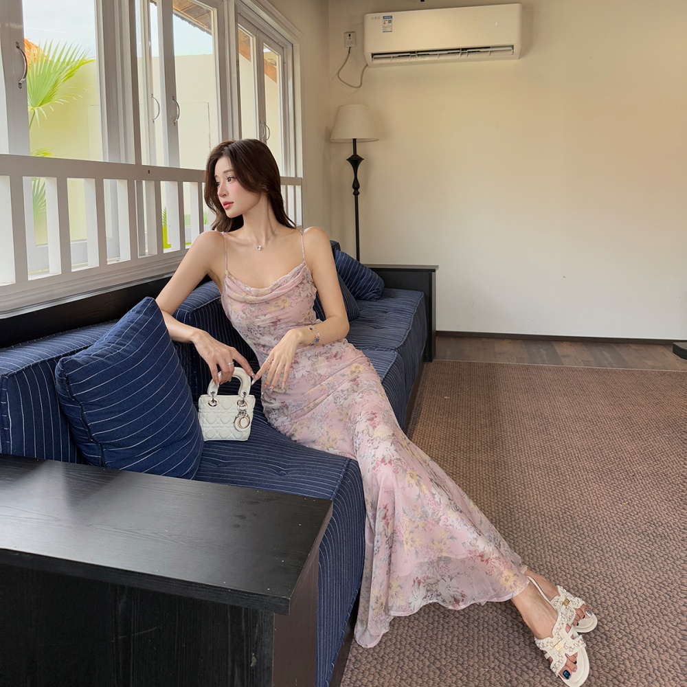 Expected to spend long dress sling dress for women