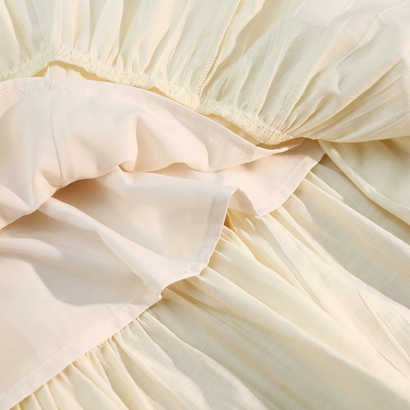 Spring and summer lady skirt high waist long dress for women