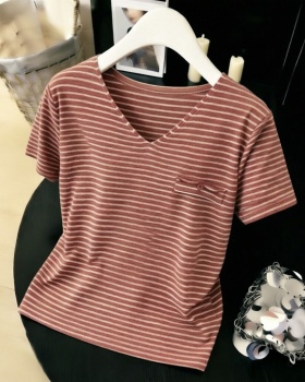 Short sleeve T-shirt loose tops for women