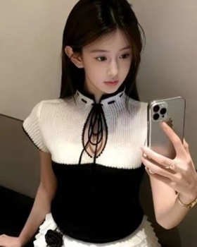 Spring and summer sweater spicegirl tops for women