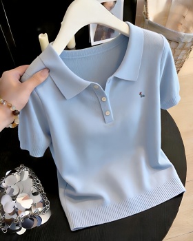 Fashionable T-shirt sweet style sweater for women