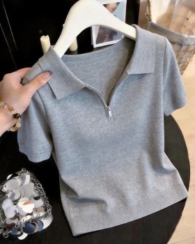 Show young spring and summer T-shirt Casual knitted tops
