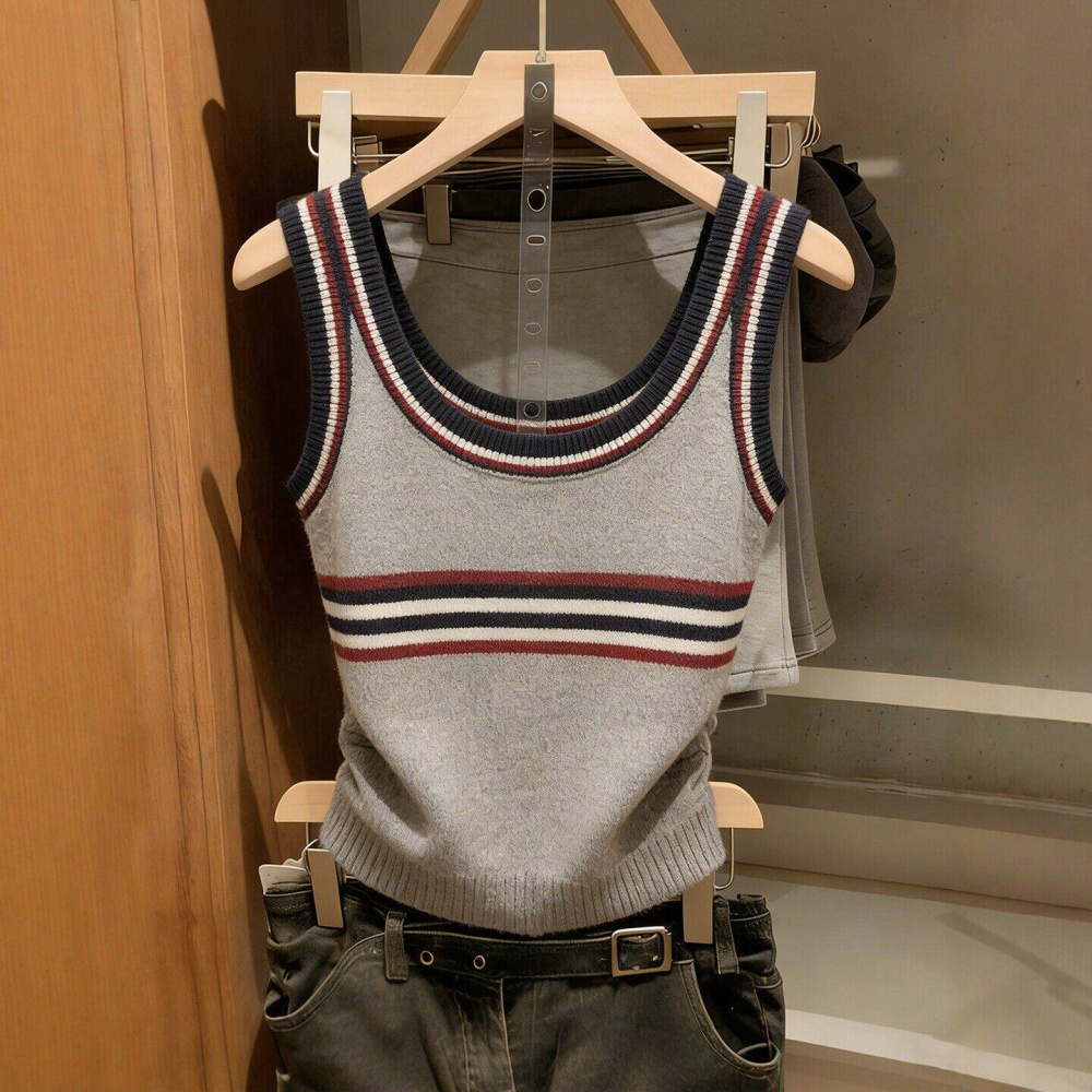 Slim commuting vest spring and summer tops for women