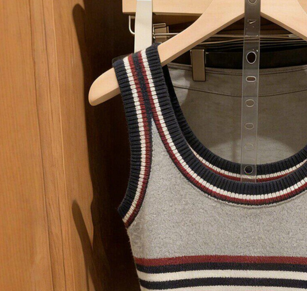 Slim commuting vest spring and summer tops for women