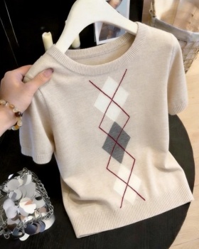 France style fat quilted tops large yard slim sweater