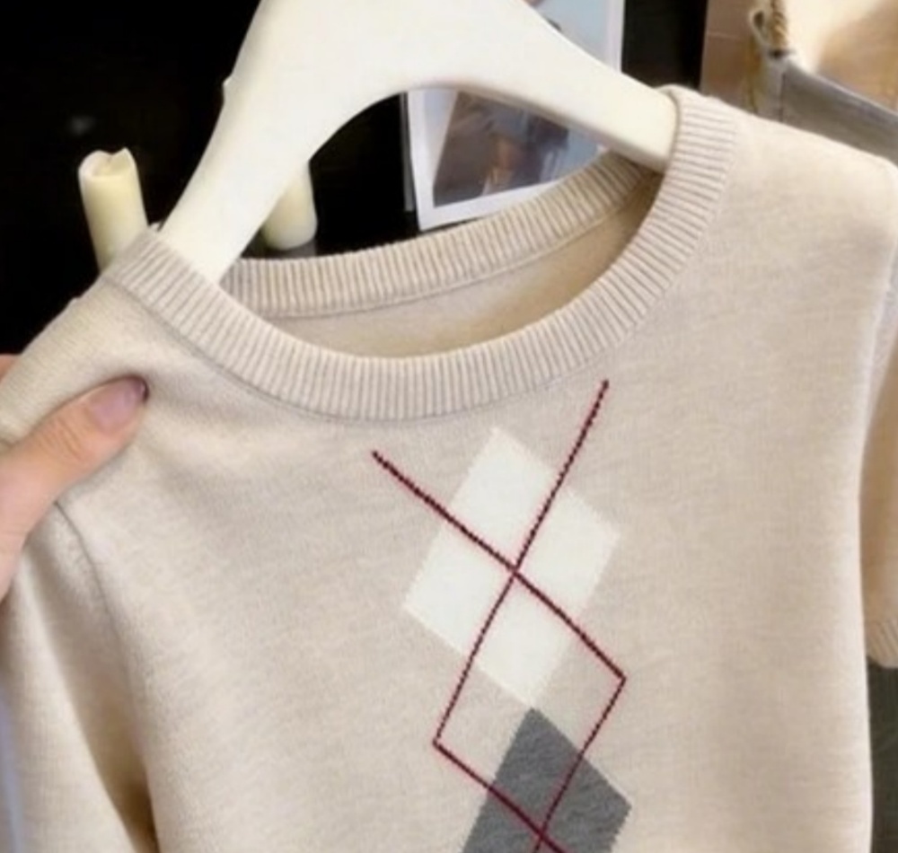 France style fat quilted tops large yard slim sweater