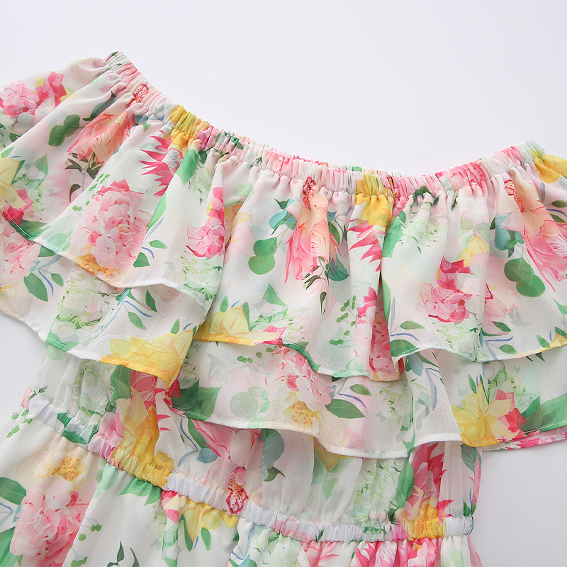 Spring and summer dress beach dress