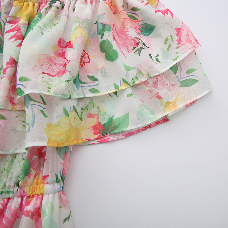 Spring and summer dress beach dress