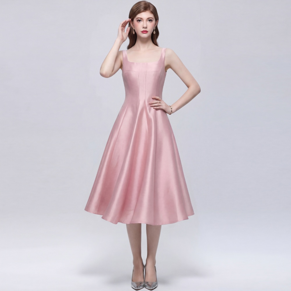 Sling France style Sexy underwear retro satin dress